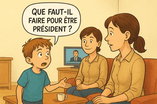 Luc veut être président