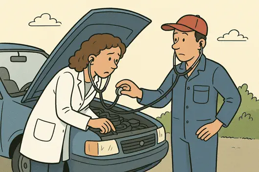 Médecin & garagiste